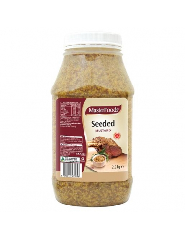 Masterfoods Mostaza Sembrada 2.5kg