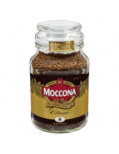 Caffè arrosto scuro liofilizzato Moccona 200 g