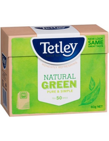 Paquet de 50 sacs à thé Tetley Green Tea