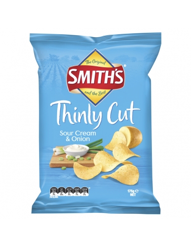 Smiths Selections Sour Cream and Onion 175g x 1