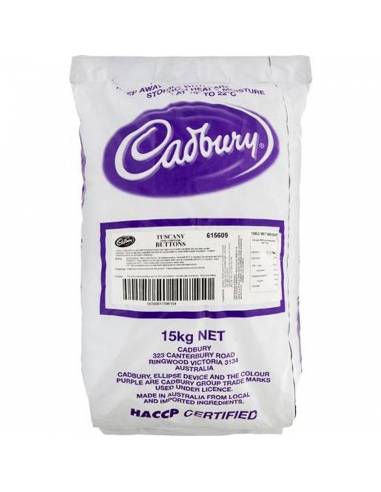 Botones Cadbury Dark Tuscany 15kg