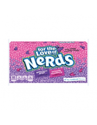 Wonka Nerds Druif Aardbei 141,7 g x 12