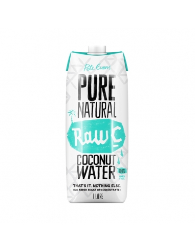 Eau de coco brute 1l x 6