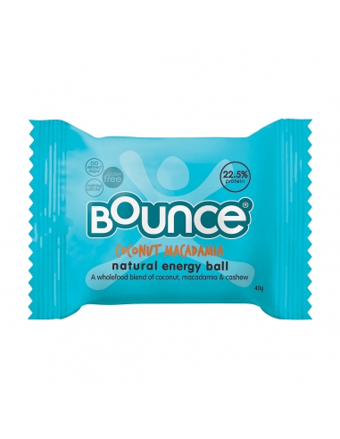 Bounce Coconut en Macadamia 40 g x 12