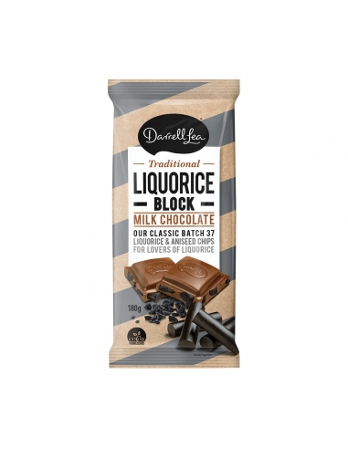 Blocco di liquirizia Darrell Lea 180g x 17