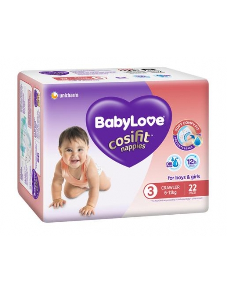 Babylove store crawler nappies