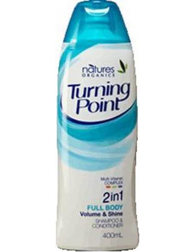 Natures Organic Turning Point Full Body 2in1 400ml x 1