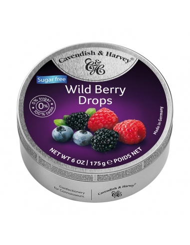 Cavendish and Harvey Wild Berry Drops 175g x 10