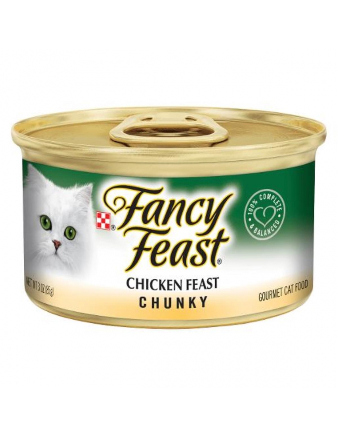 Purina Fancy Feast Chunky Chicken Cat Food 85gm x 24 | eBay