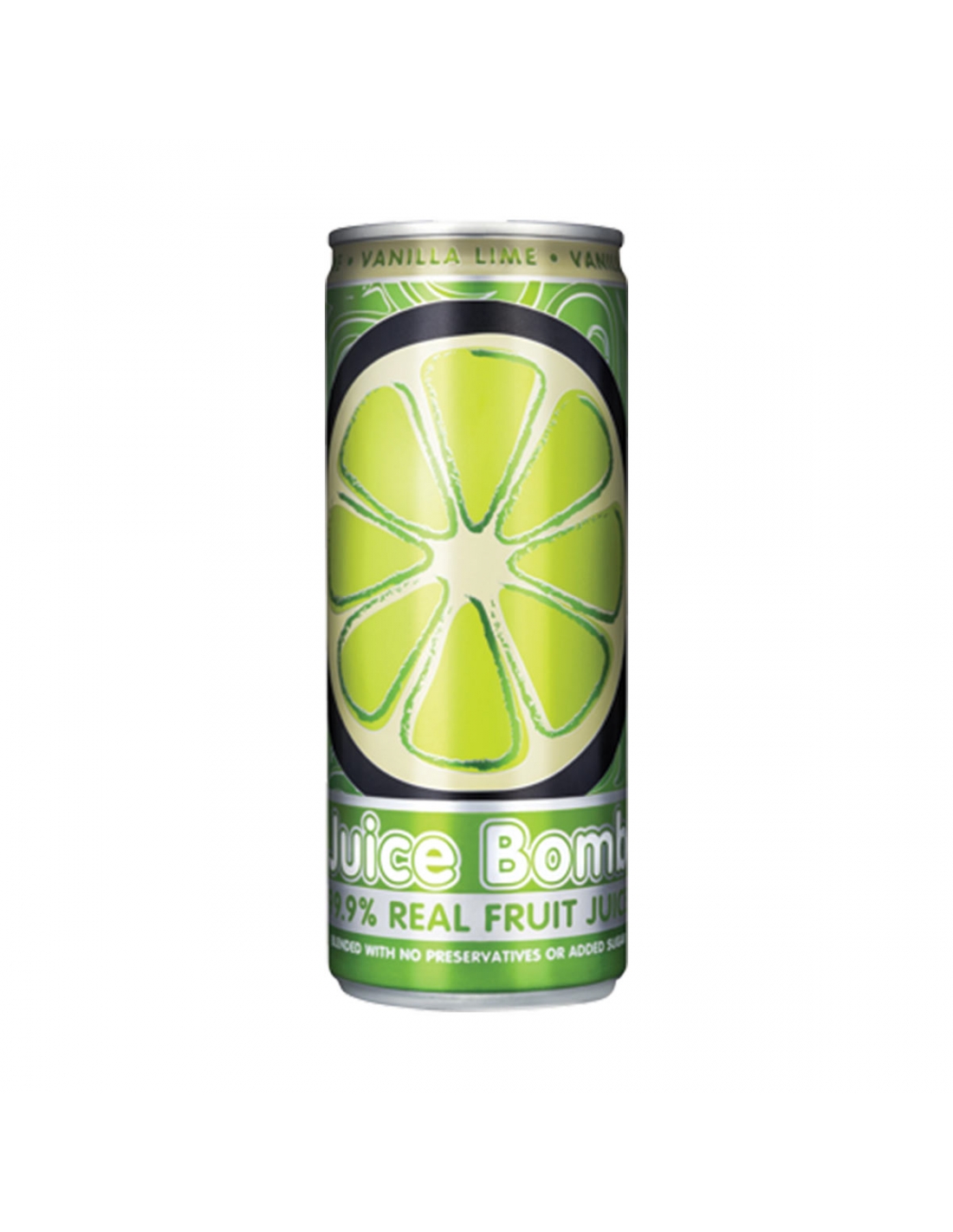 Juice Bomb Vanilla Lime250ml x 24