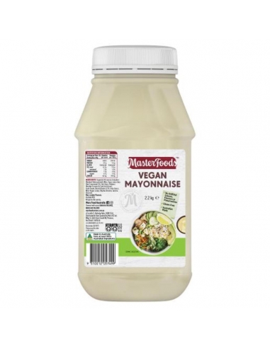 Mayonnaise végétalienne Masterfoods sans gluten 2,2 kg x 6