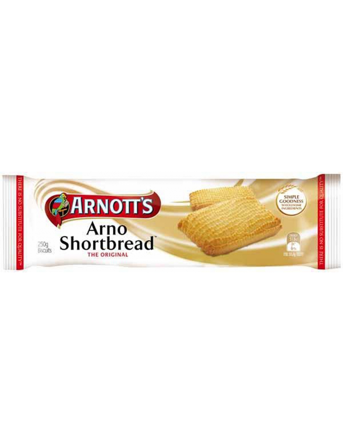 Arnotts Arno Shortbread 250g 4185