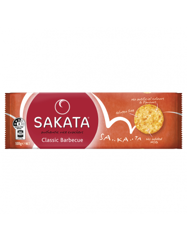 Sakata Arroz Snack Barbacoa 100g