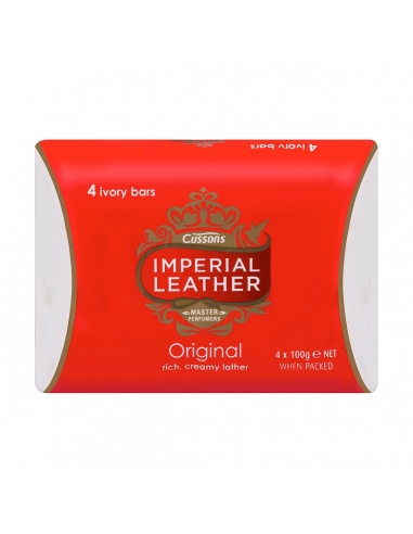 Imperial Leather Original Jabón 4 Pack