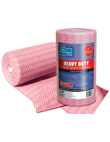 Cast Away Heavy Duty geperforeerde rode doekjes 85s