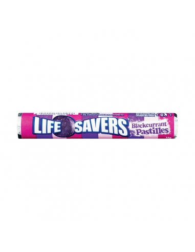 Czarna porzeczka Wrigley Lifesavers 34g x 24