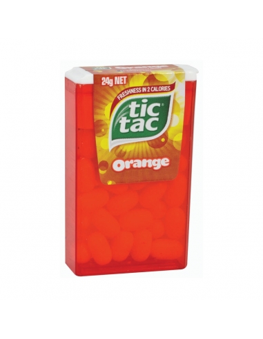 Paquete Tic Tac Naranja 24g x 24