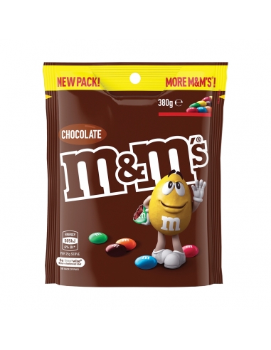 Chocolat au lait M & m's 380g x 12