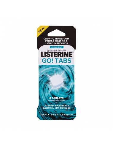 Listerine Go Tabs 8 sztuk x 6