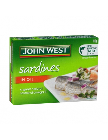 John West Sardines Oil 110 g