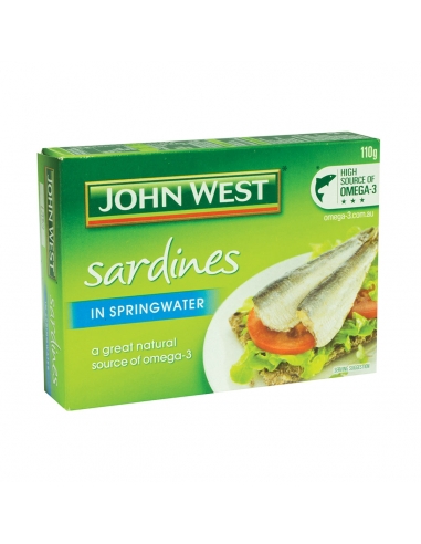 John West Sardines Bronwater 110g