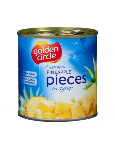 Morceaux d'ananas Golden Circle 450g