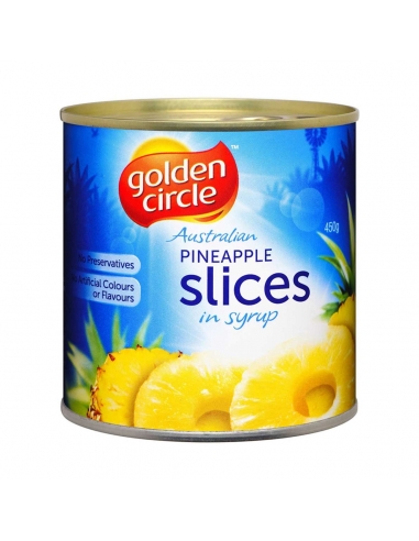 Ananas Golden Circle Plasterki 450g