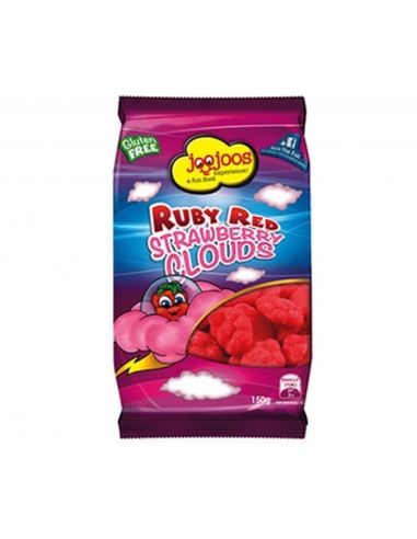 Nube de fresa rojo rubí 150 g x 12