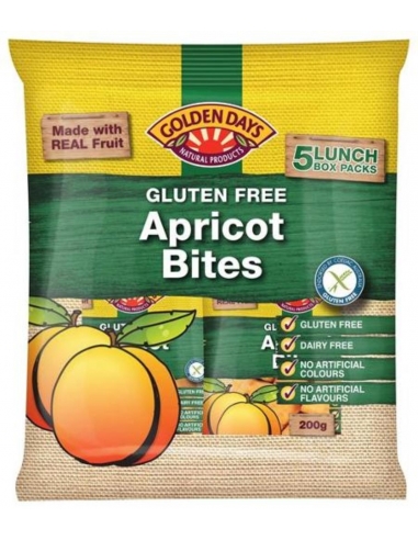 Golden Days Apricot Bites Glutenvrij 200gm