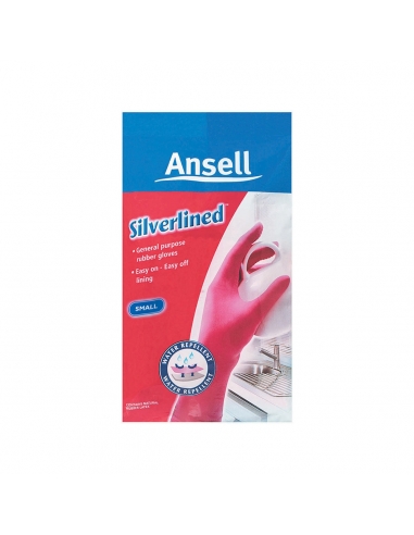 Ansell rubberen handschoenen klein