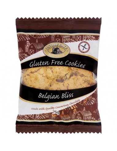 Future Bake Belgian Bliss bezglutenowe ciastko 75g x 14