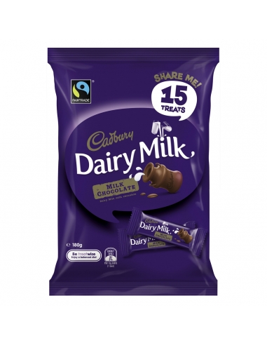 Cadbury Dairy Milk Bolsa 144g