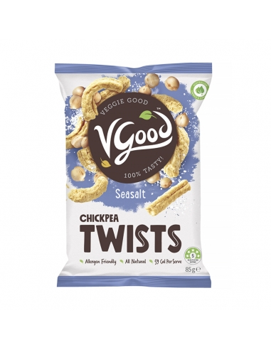 Vgood Garbanzos Twists Sal Marina 85g x 7