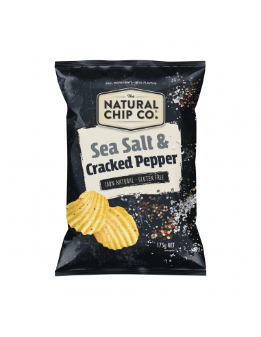 Chip natural co sal y pimienta 175g