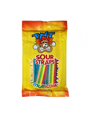 TNT kwaśny paski multicolour 150g x 12