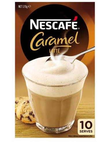 Nescafe焦糖咖啡混合10包x 4