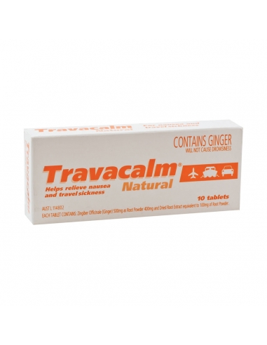Travacaalm Natural Tablet X 10's