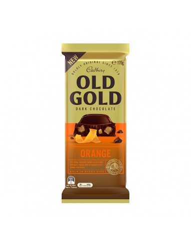 Cadbury Oud Gold Dark Chocolate Orange Blok 170G X 16