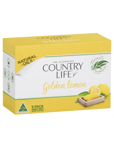 Savon de citron Golden Life 5 Pack x 8