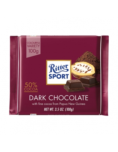 Ritter Sport黑巧克力100g x 12