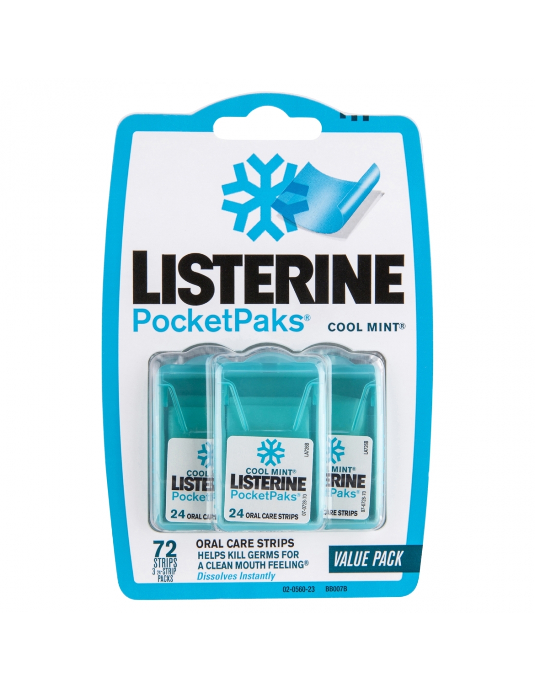 Listerine Pocket Pack Coolmint X 1