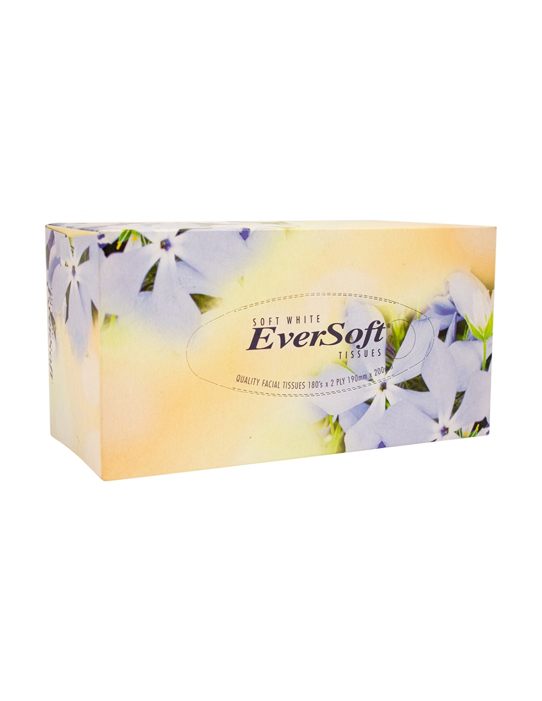 Pack Eversoft Facial Tissues 180 Sheets