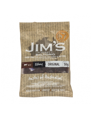 Jim's Biltong Oryginał 50g x 10