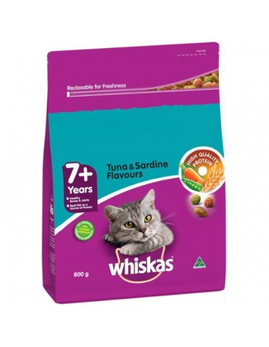 Whiskas thon et sardine adulte 7 nourriture de chat 800gm