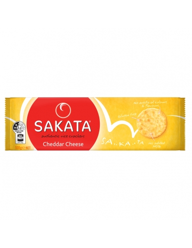 Sakata Rice Snack Cheddar Cheese 100g x 1