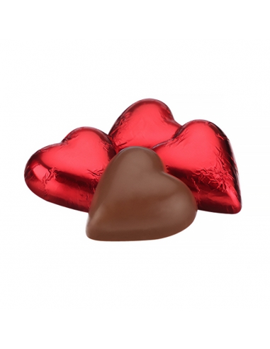 Chocolatier envuelto envuelto chocolate rojo corazones 5kg