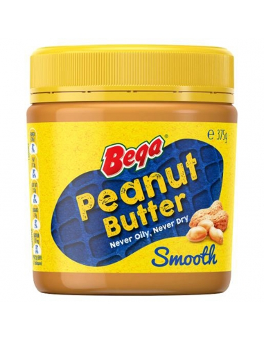 Bega Peanut Burro liscio 375gm