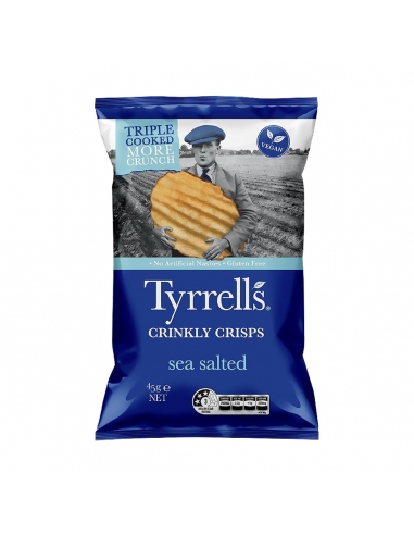 Tyrrells Meersalz 45g x 18