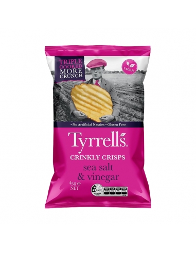 Sel de Tyrrell et vinaigre 45g x 18