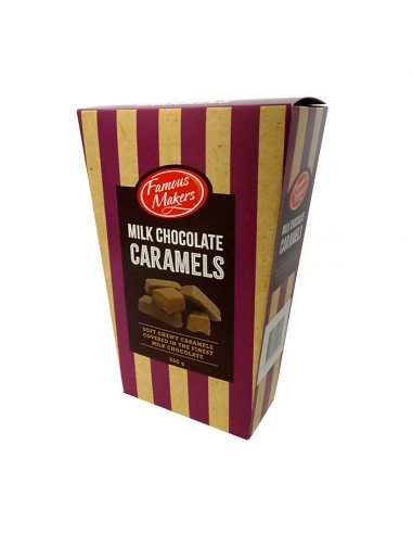 Caramels de chocolat au lait de fabricants célèbres 250g